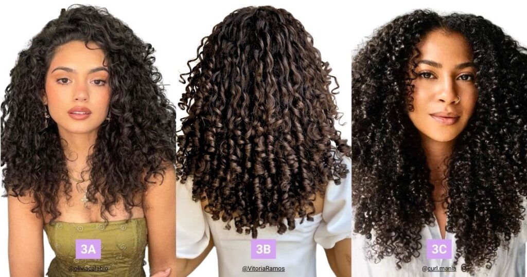 Hair Type 3A B C